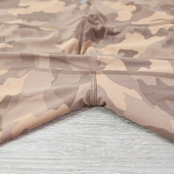 Lululemon Align High Rise Pant Camo Heritage 365 Camo Beige Womens Size 20 - Picture 5 of 13